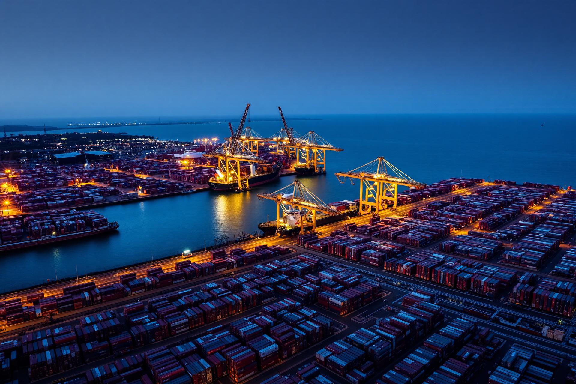Porto de containers global